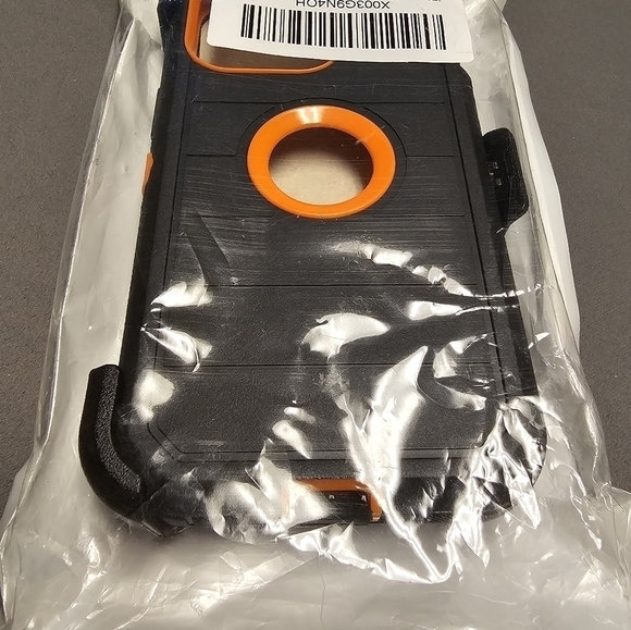 NEW Case & Holster for IPHONE 13 Pro Orange & Black - Picture 2 of 11